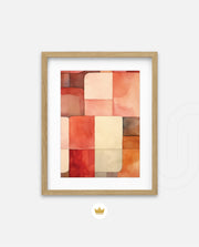 Warm Watercolor Tiles