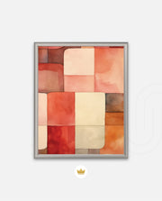 Warm Watercolor Tiles