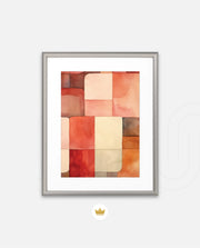 Warm Watercolor Tiles