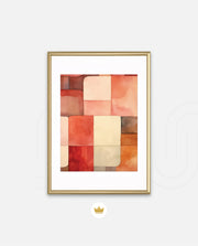 Warm Watercolor Tiles