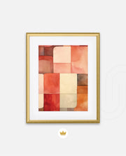 Warm Watercolor Tiles