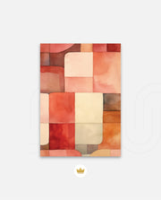 Warm Watercolor Tiles