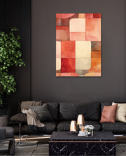 Warm Watercolor Tiles