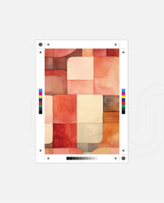Warm Watercolor Tiles