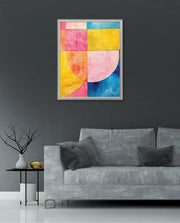Vibrant Patchwork Arcs