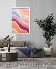 Pastel River Waves