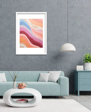 Pastel River Waves