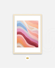 Pastel River Waves