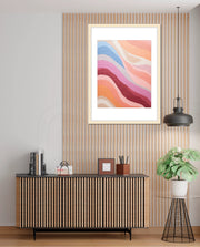 Pastel River Waves