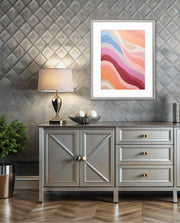 Pastel River Waves