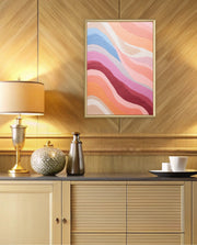 Pastel River Waves