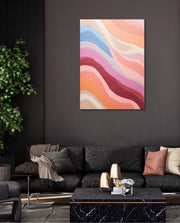 Pastel River Waves