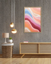 Pastel River Waves
