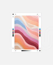 Pastel River Waves