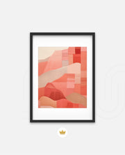 Coral Patchwork Landscape