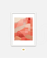 Coral Patchwork Landscape