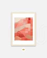 Coral Patchwork Landscape