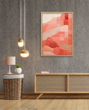 Coral Patchwork Landscape