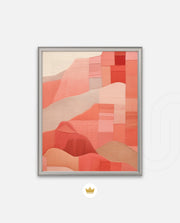 Coral Patchwork Landscape