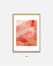 Coral Patchwork Landscape