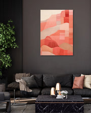 Coral Patchwork Landscape