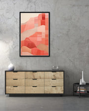 Coral Patchwork Landscape