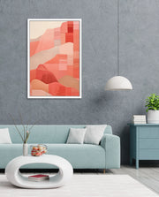 Coral Patchwork Landscape