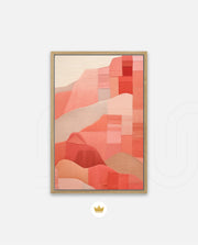 Coral Patchwork Landscape