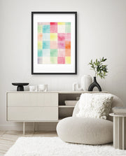 Pastel Texture Grid