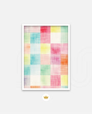 Pastel Texture Grid