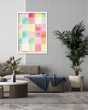 Pastel Texture Grid