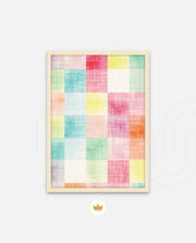 Pastel Texture Grid