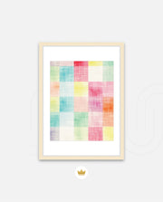 Pastel Texture Grid