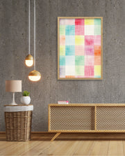 Pastel Texture Grid