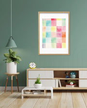 Pastel Texture Grid