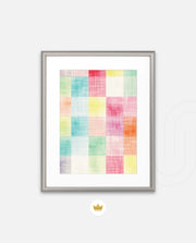 Pastel Texture Grid