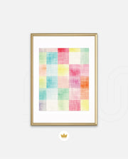 Pastel Texture Grid