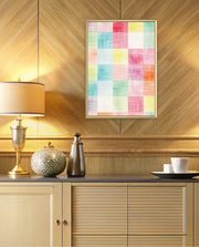 Pastel Texture Grid