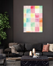 Pastel Texture Grid