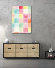 Pastel Texture Grid