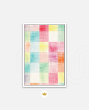 Pastel Texture Grid