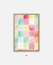 Pastel Texture Grid
