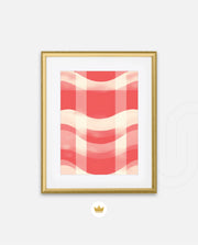 Coral Wave Grid
