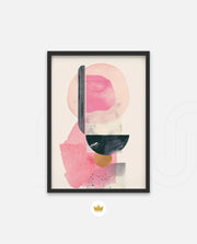 Pink Abstract Totem