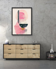 Pink Abstract Totem