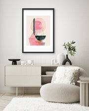 Pink Abstract Totem
