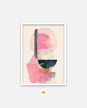 Pink Abstract Totem