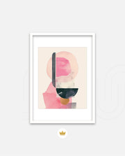 Pink Abstract Totem