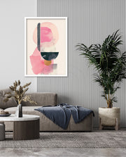 Pink Abstract Totem
