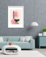 Pink Abstract Totem